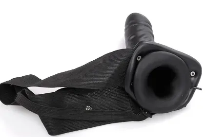 6 hollow strap-on dildo | Adjustable