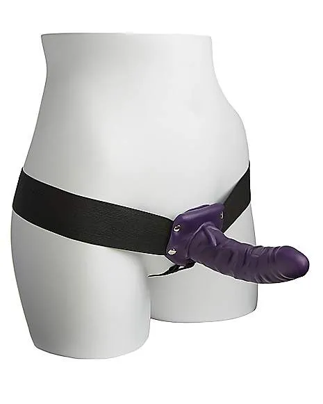 6 hollow strap-on dildo | Adjustable