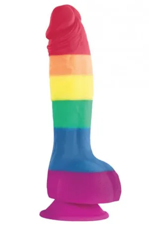 8 Colours Pride Edition Rainbow Dildo