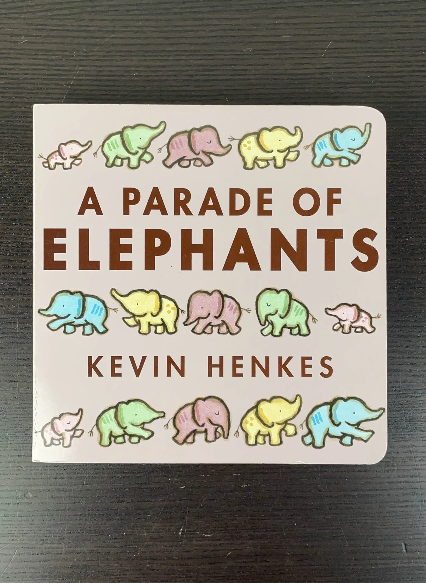 A Parade Of Elephants Book