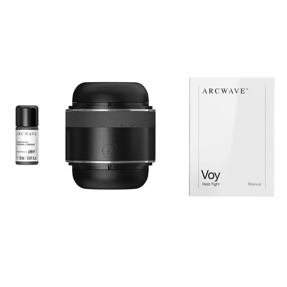 Arcwave - Voy Compact Vibrating Stroker Masturbator (Black)