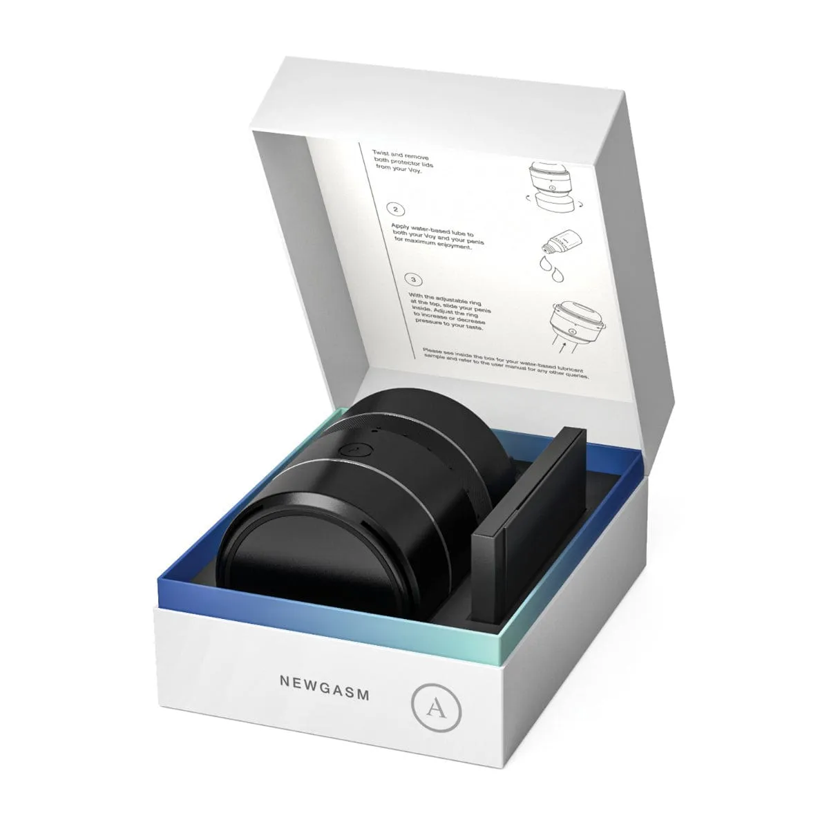 Arcwave - Voy Compact Vibrating Stroker Masturbator (Black)