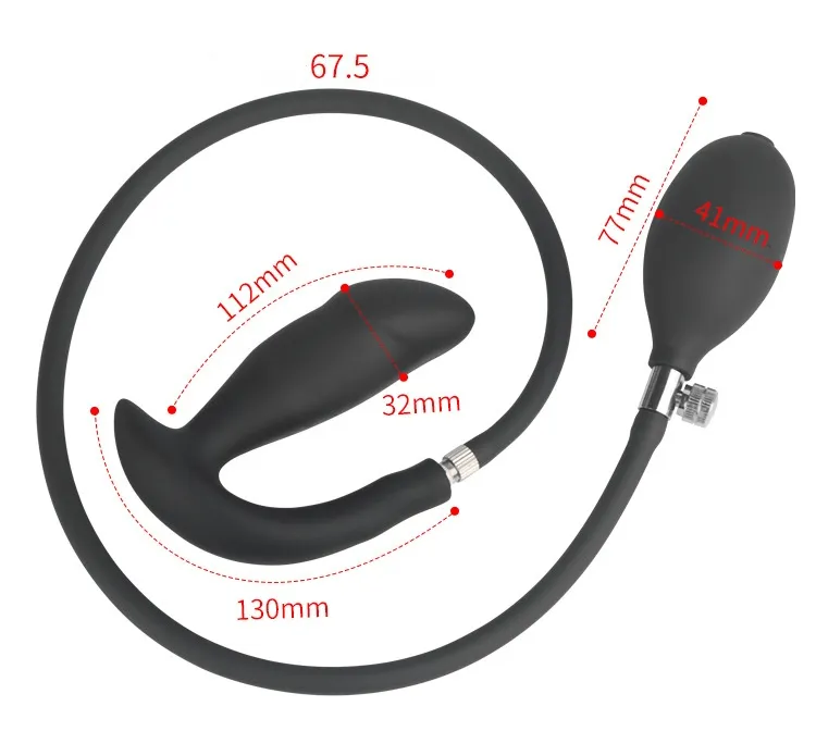 Ass-Pand Inflatable Plug Both Bedroom & Outside Use