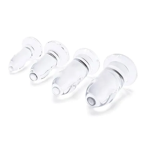 B-Vibe - Glass Anal Dilator Set 4 Pieces (Clear)