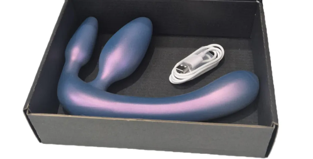 BadKitty Triple Teaser | Strapless Vibrator | 3 motors | Satin Purple & Lilac | USB