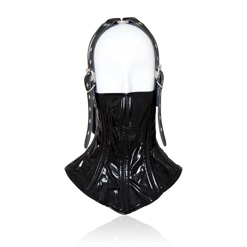 BDSM Mask Muzzle & Belt Set | PU leather | Fetish | Adjustable