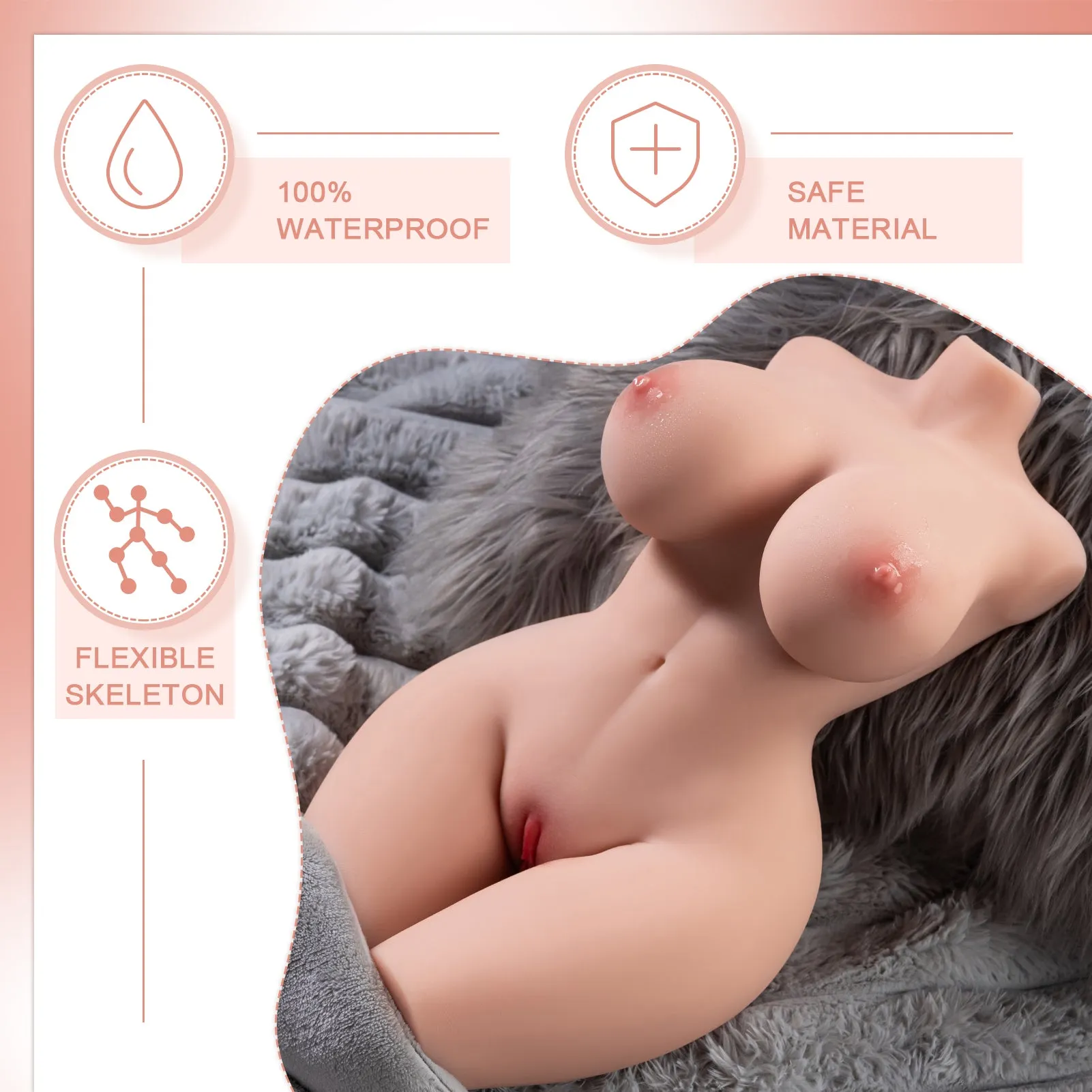 Bella: 10.03lb Mini Anime Sex Doll