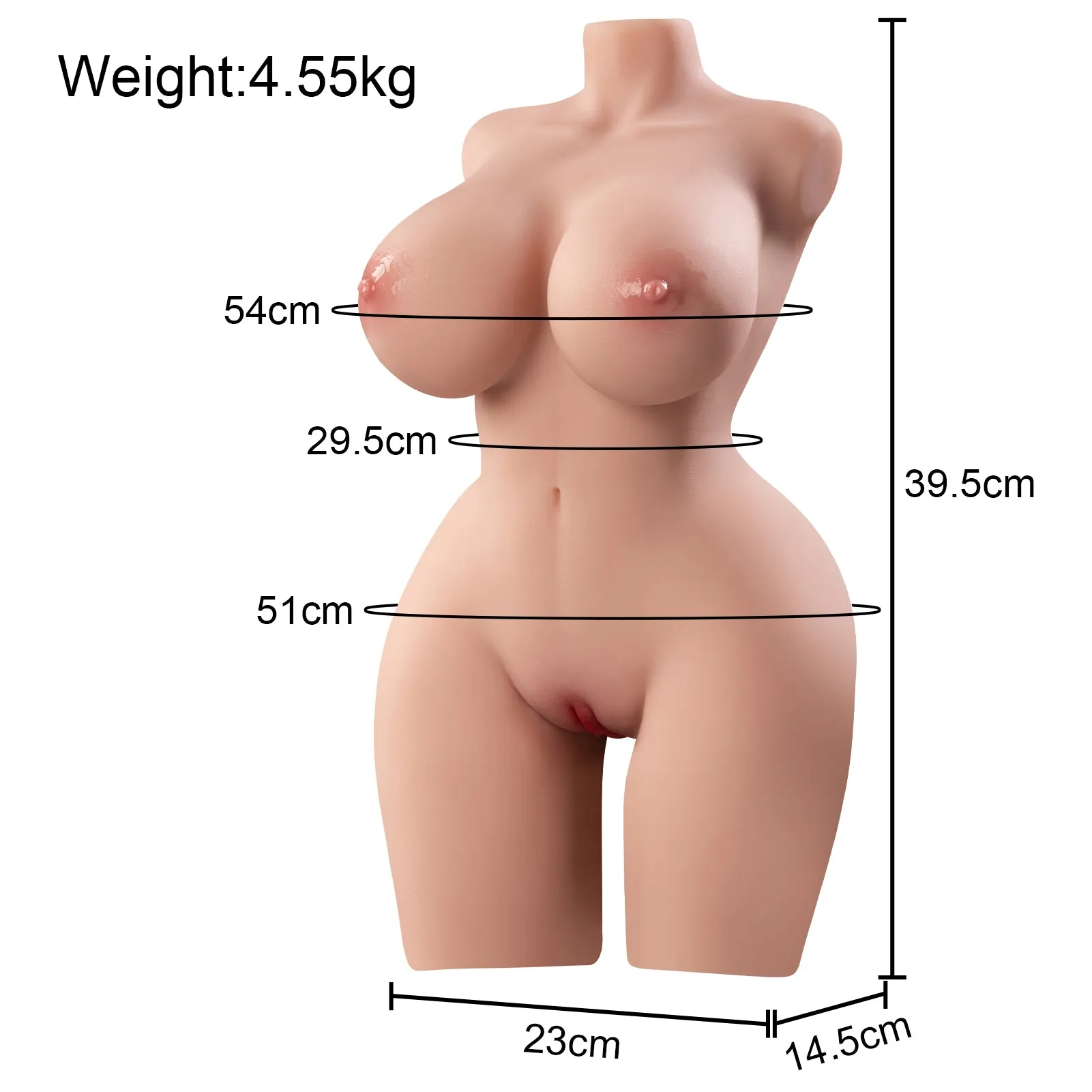 Bella: 10.03lb Mini Anime Sex Doll