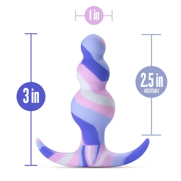 Blush Avant Artisan 3-Inch Tapered Butt Plug with Pleasure Curves