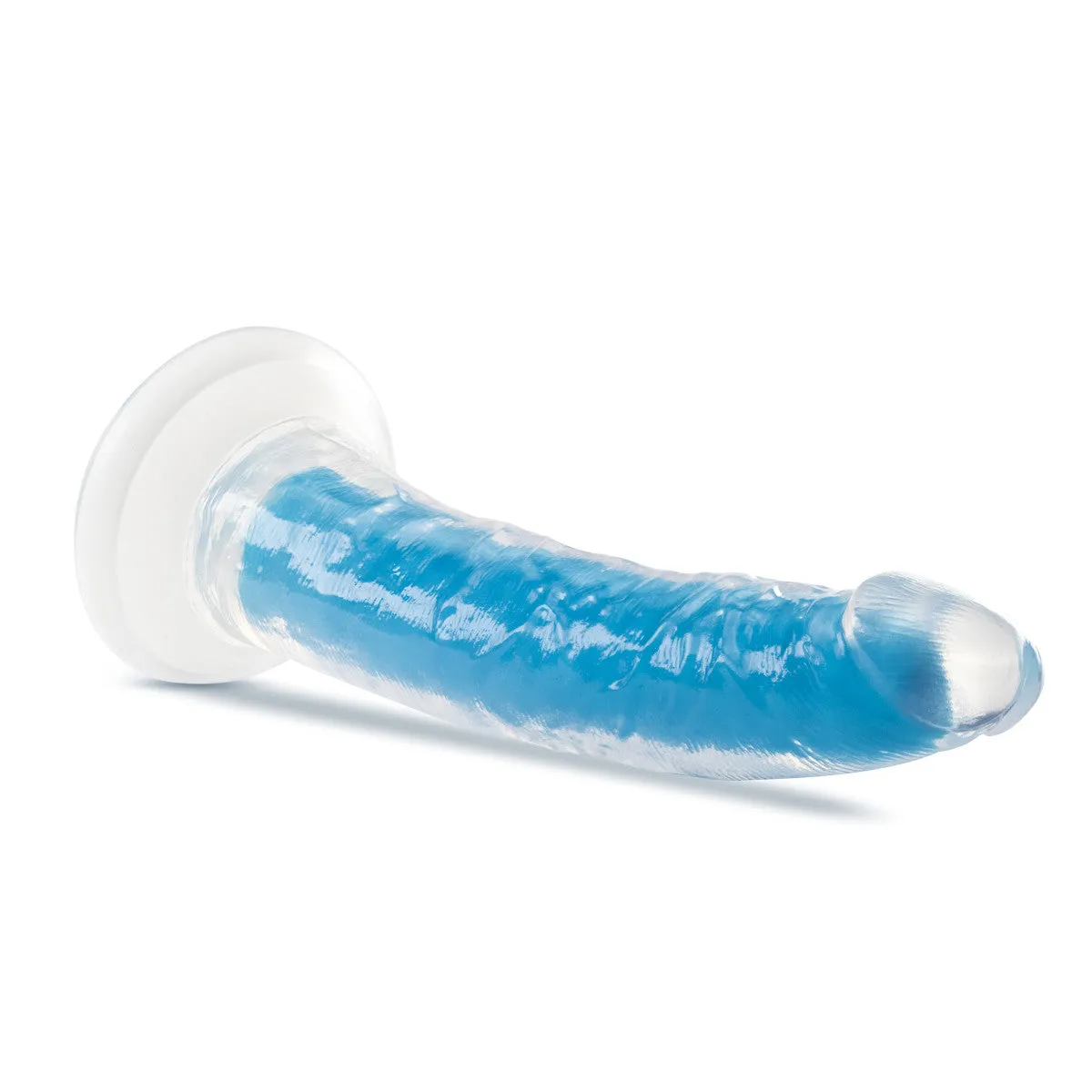 Blush Neo Elite Glow In The Dark 7.5-Inch Blue Dildo