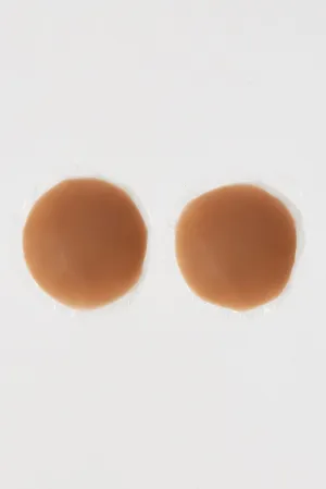 Brown Circular Silicone Nipple Cover