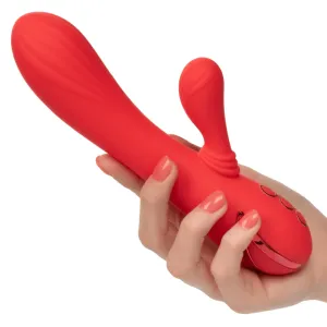 California Dreaming Palisades Passion Warming Rabbit Vibrator with Swinging Arm
