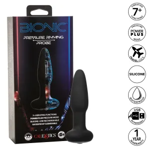 California Exotics - Bionic Pressure Rimming Probe Massager (Black)