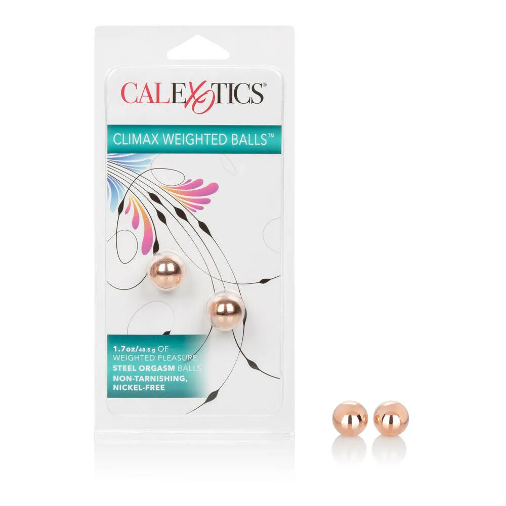 Climax Weighted Steel Balls | CalExotics