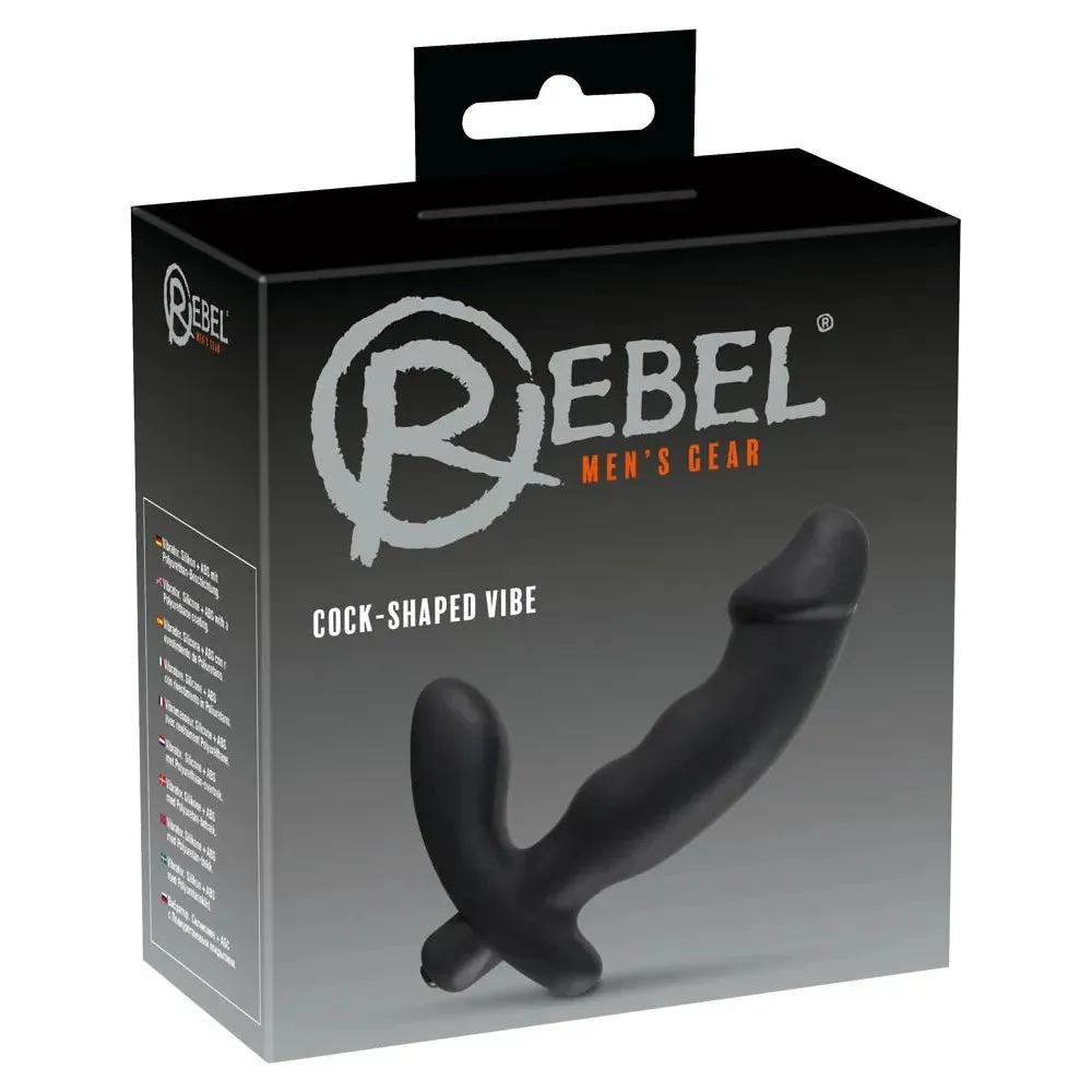 Cock Shaped Prostate Massager by Rebel Men's Gear