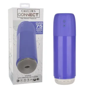 Connect Vibrating Stroker With Suction by Cal Exotics