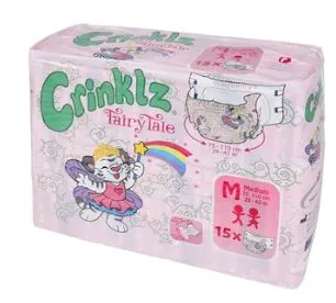 Crinklz FairyTale ABDL Adult Diaper Sample
