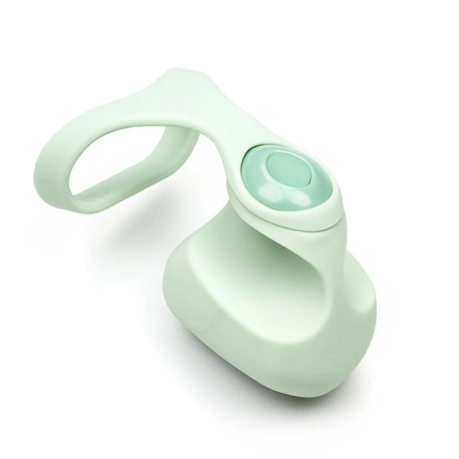 Dame Fin Rechargeable Silicone Finger Vibrator - Jade