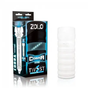 Discreet Zolo Cobra Twist Sex Simulator Masturbator Cup for Men