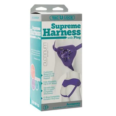 Doc Johnson Vac-U-Lock Platinum Edition Supreme Harness