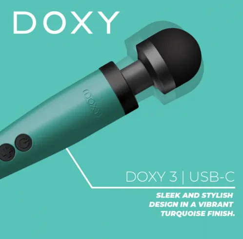 Doxy 3 USB-C Powered Wand Vibrator