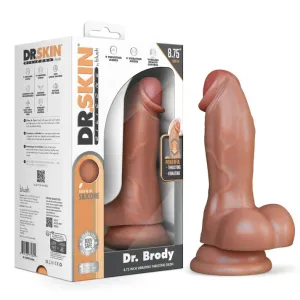 Dr Skin Dr Brody 8.75 Thrusting Dildo by Blush