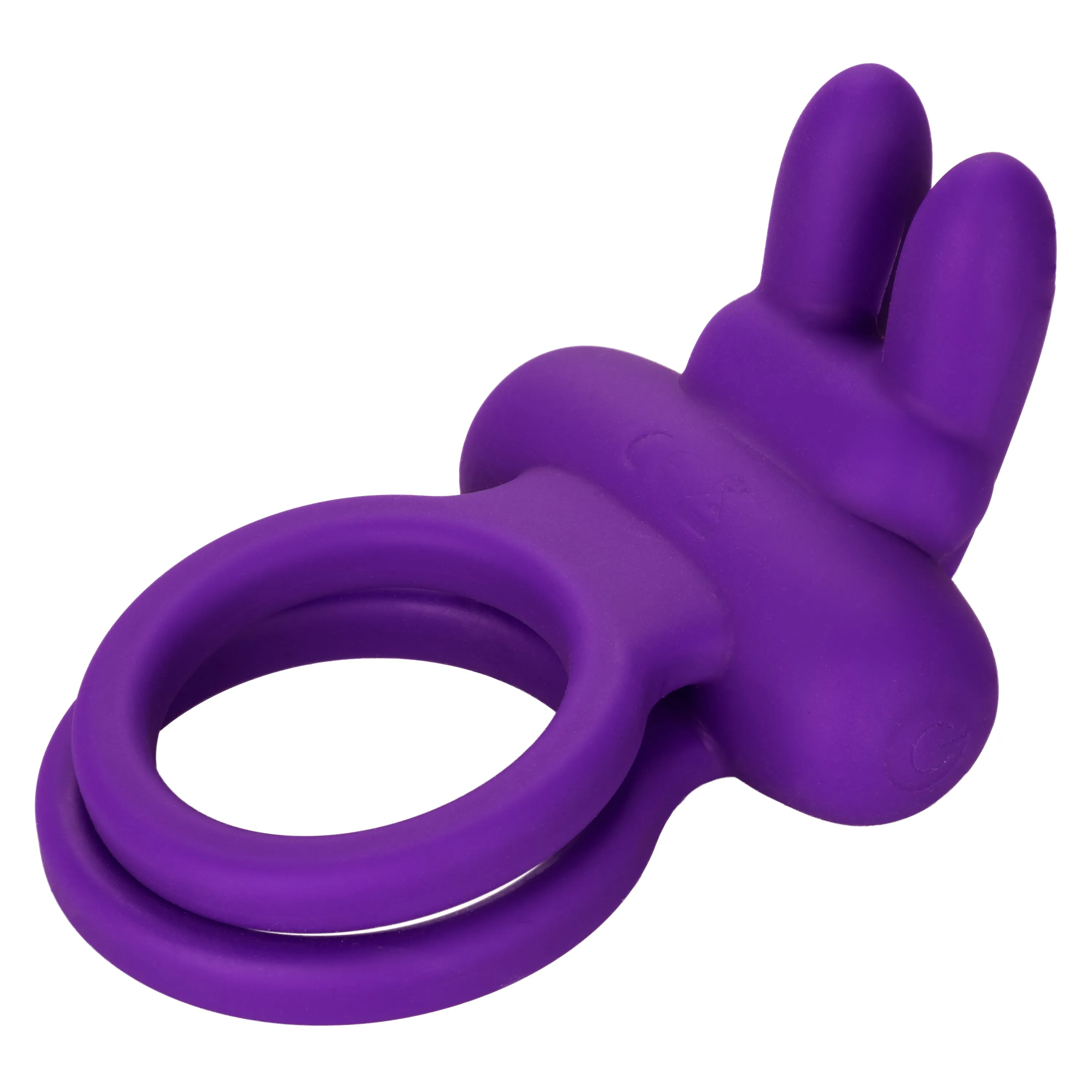 Dual Rockin Rabbit Silicone Vibrating Couples Cock Ring