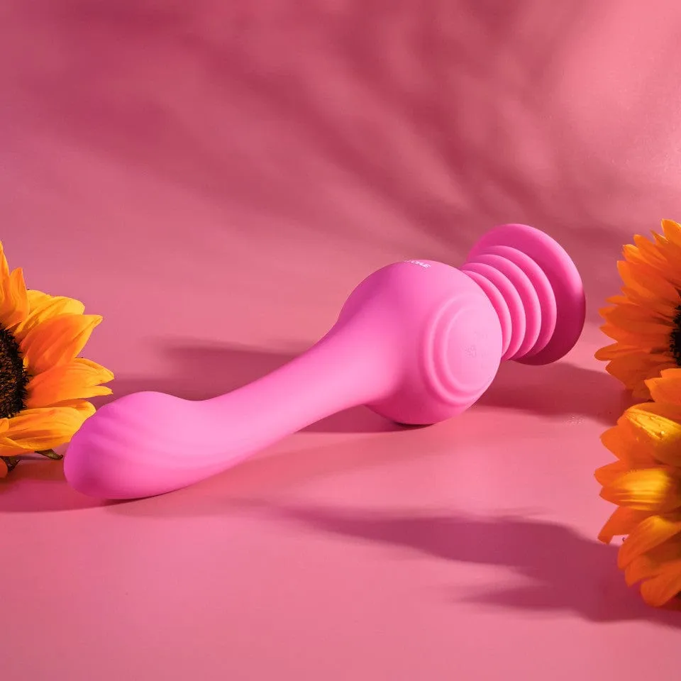 Evolved - Gyro Vibe G Spot Dildo (Pink)