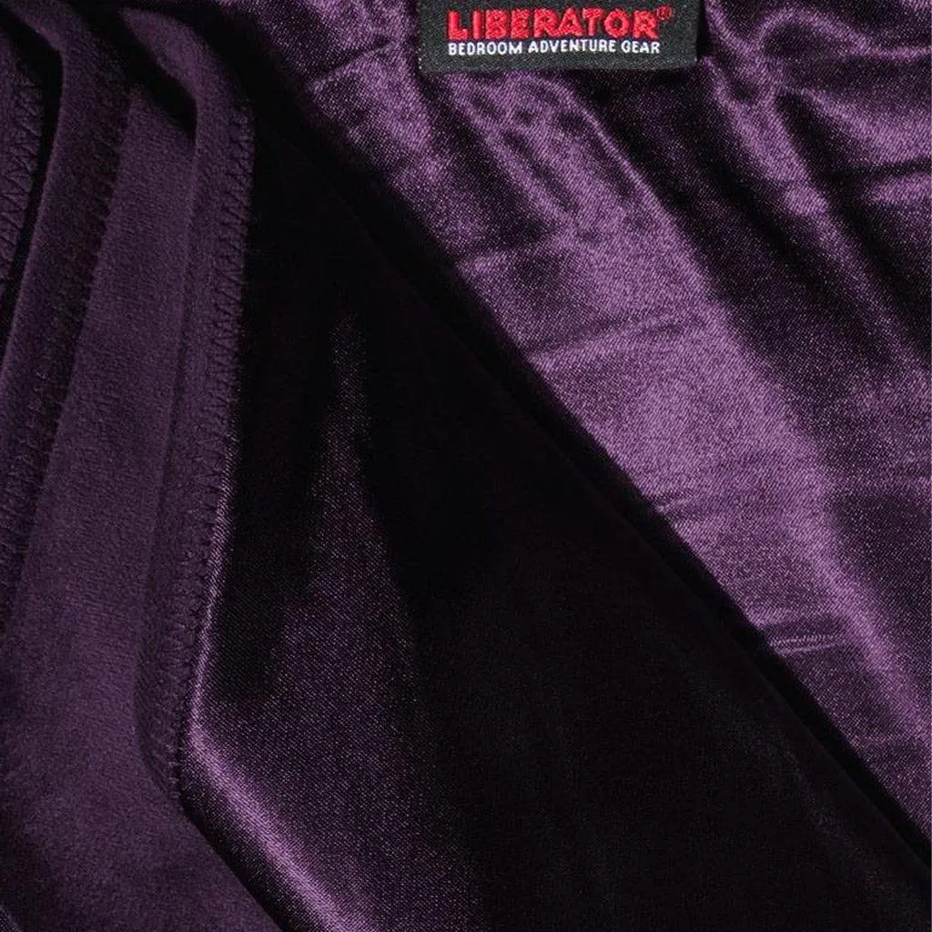 Fascinator Protective Bed Throw by Liberator. Plum