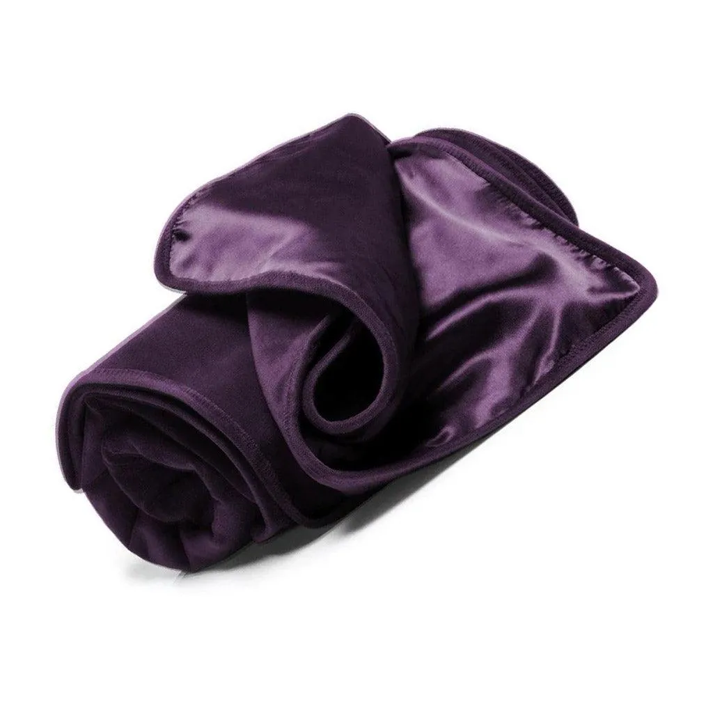 Fascinator Protective Bed Throw by Liberator. Plum