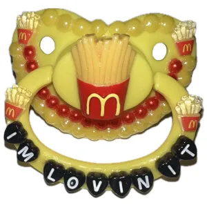 Fast Food Hand Crafted Deluxe Pacifier