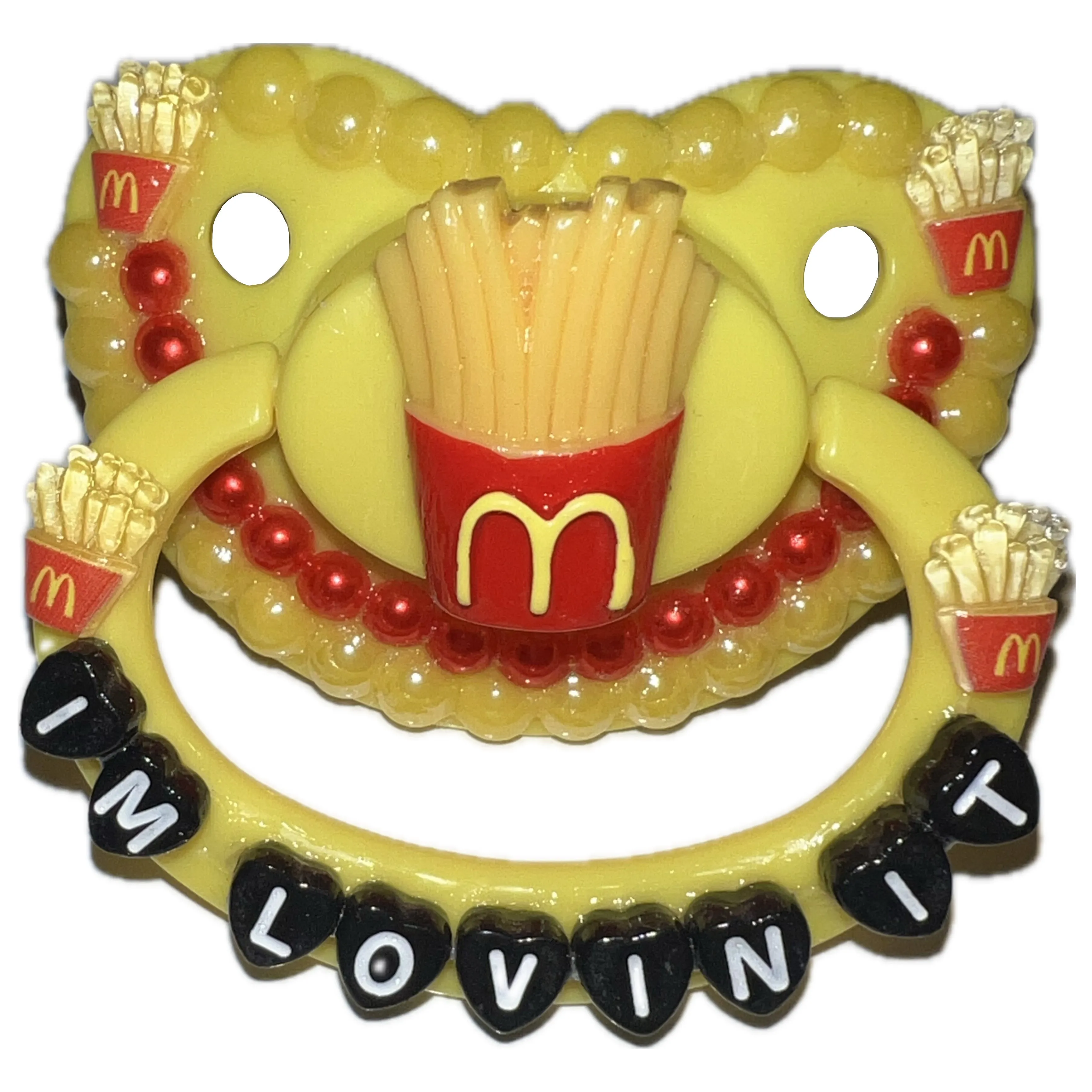 Fast Food Hand Crafted Deluxe Pacifier