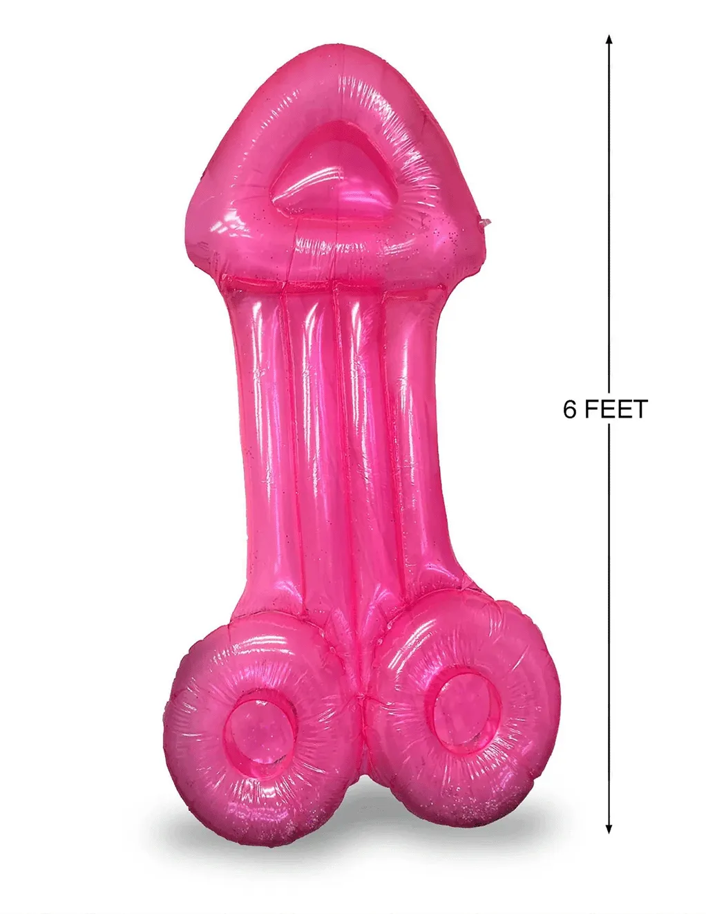 Glitterati Penis Shaped Pool Float