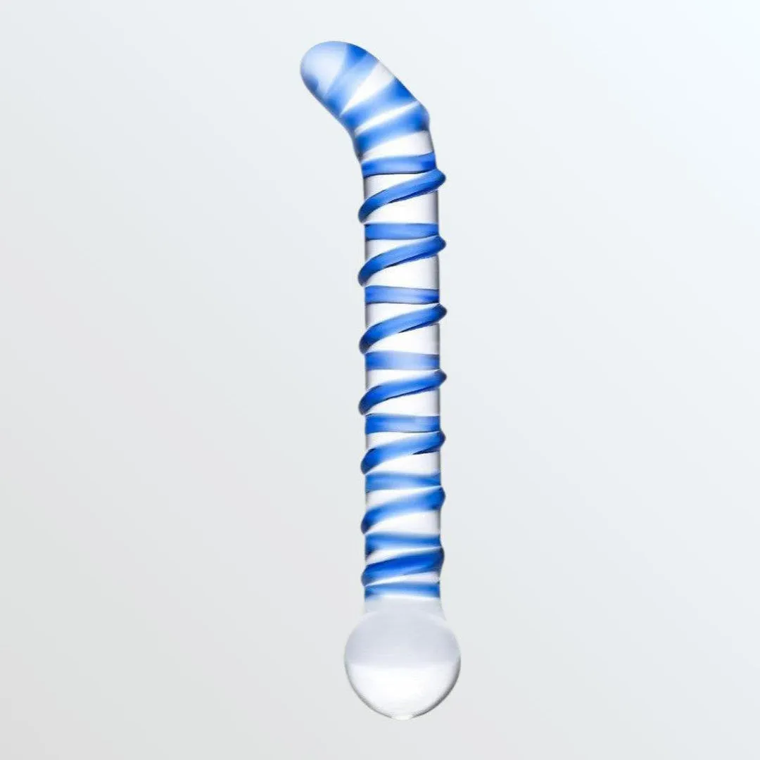 Gläs Mr. Swirly 6.5' G-Spot Dildo