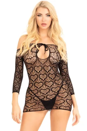 Heart Net Dress