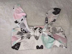 Hearts Fabric Hairband