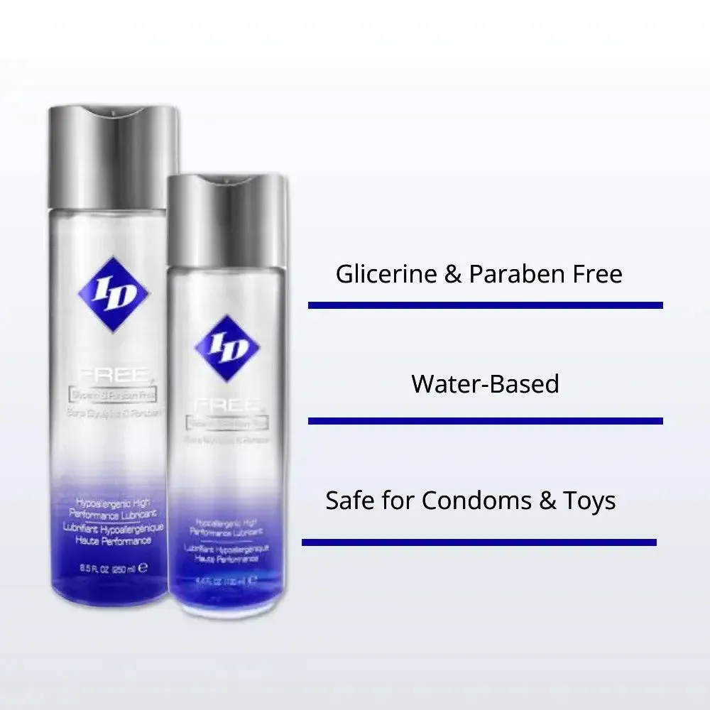Id Lube Free Hypoallergenic Water-based Lubricant 250ml