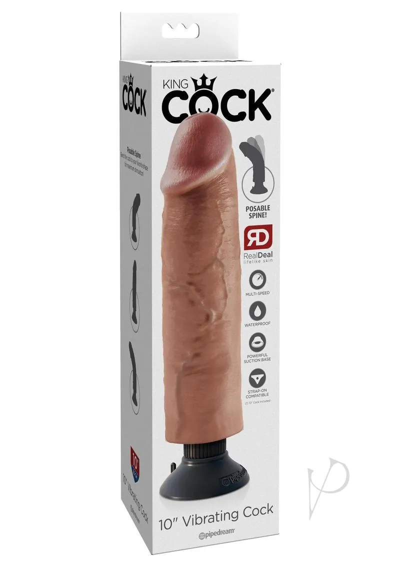 Kc 10 Vibrating Cock Tan