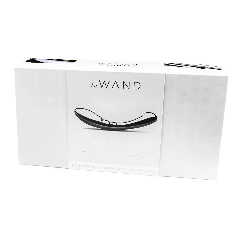 Le Wand Arch Double Ended Stainless Steel Dildo