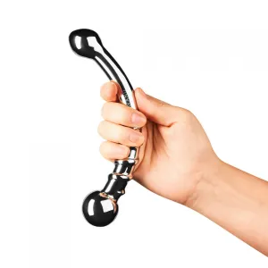 Le Wand Bow Double Ended Stainless Steel Dildo