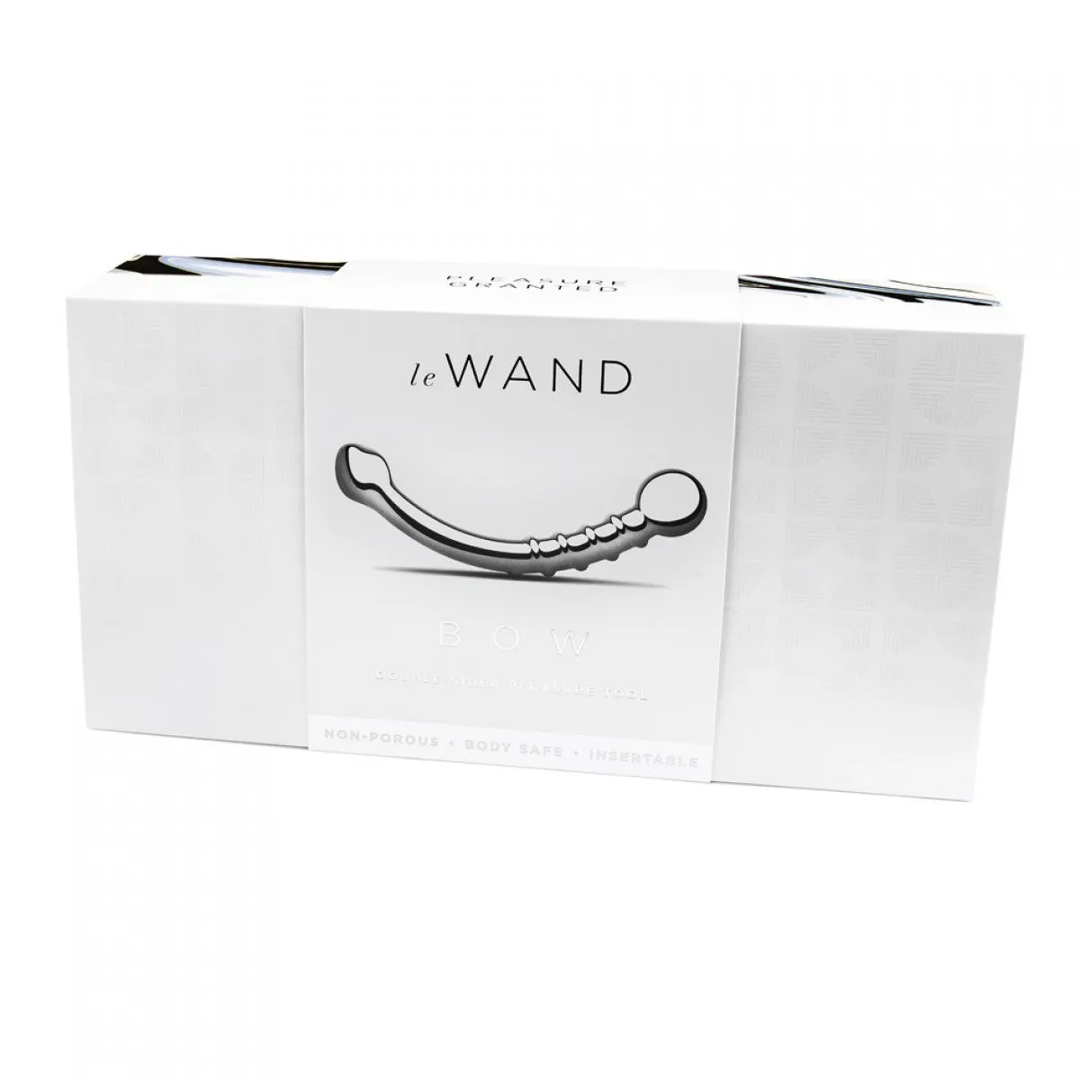 Le Wand Bow Double Ended Stainless Steel Dildo