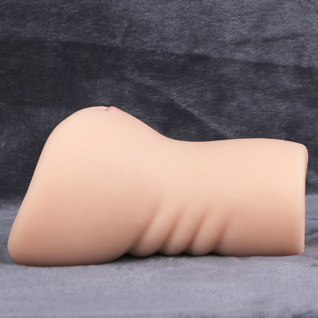Life Size Pussy Pocket Masturbator - Realistic Big Labia Women Vaginal Penis Masturbation Cup