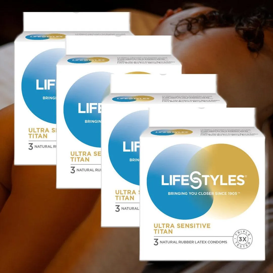 LifeStyles Ultra Sensitive Titan Condoms