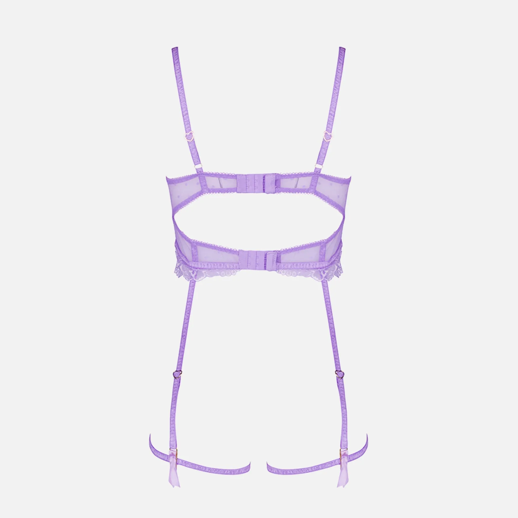 Lights On Bustier   Suspenders