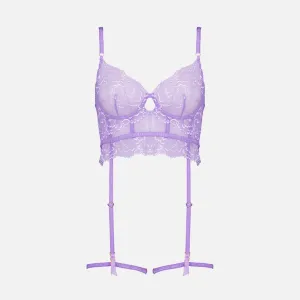 Lights On Bustier   Suspenders