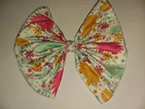 Lil' Porcupine Hedgehog Fabric Hair Bow