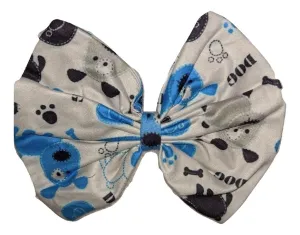 Lil Pup Fabric Hair Bow ^