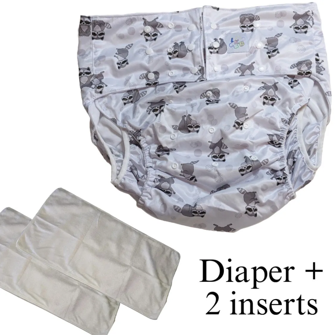 Lil Trash Panda Pocket Diaper