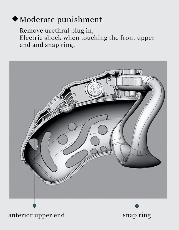 LOCKINK SEVANDA Nautilus Chastity Cage