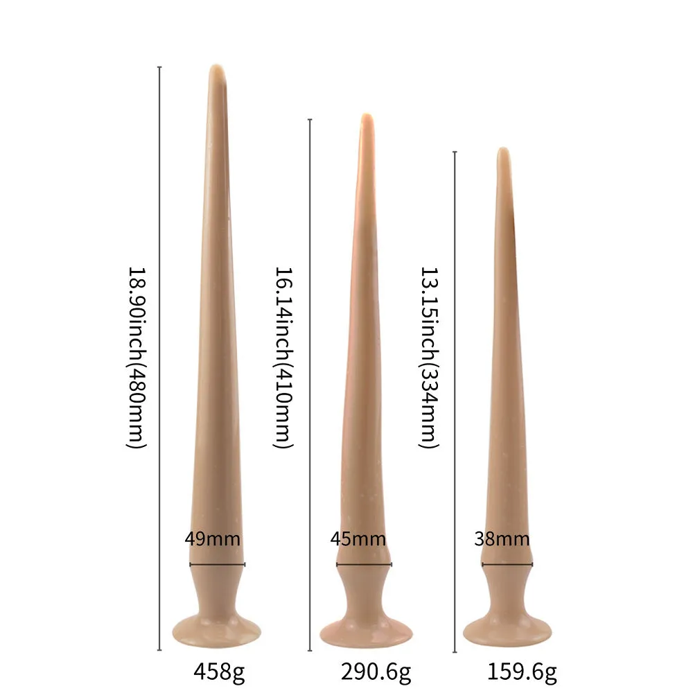 Long Tail Butt Plug - Strapless Strap On Anal Dildo Male Female Sex Toys Store
